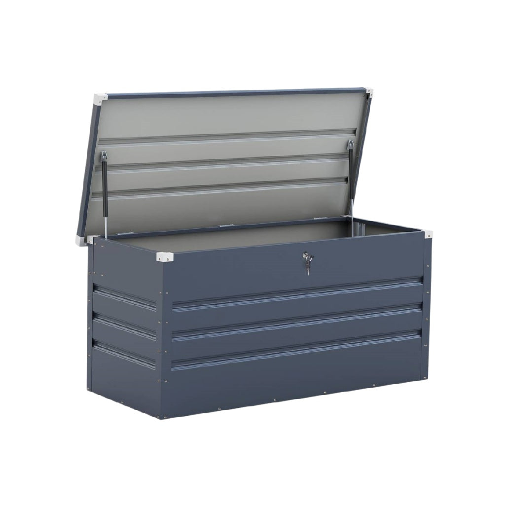 金属製収納ボックス屋外用 - 耐久性のある素材 - 120 x 50 x 60